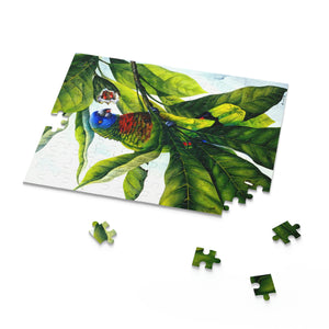 Puzzle (120, 252, 500-Piece), Jigsaw Puzzle, St Lucia Parrot