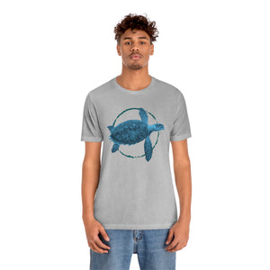 Hawksbill Turtle Unisex Tee, Sea life shirts, Sea Turtle shirts, Wearable Art, Men's shirts