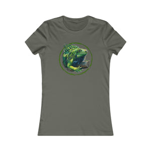 Iguana Women's Tee, St Lucia Iguana shirts, Wearable art, Women's shirts