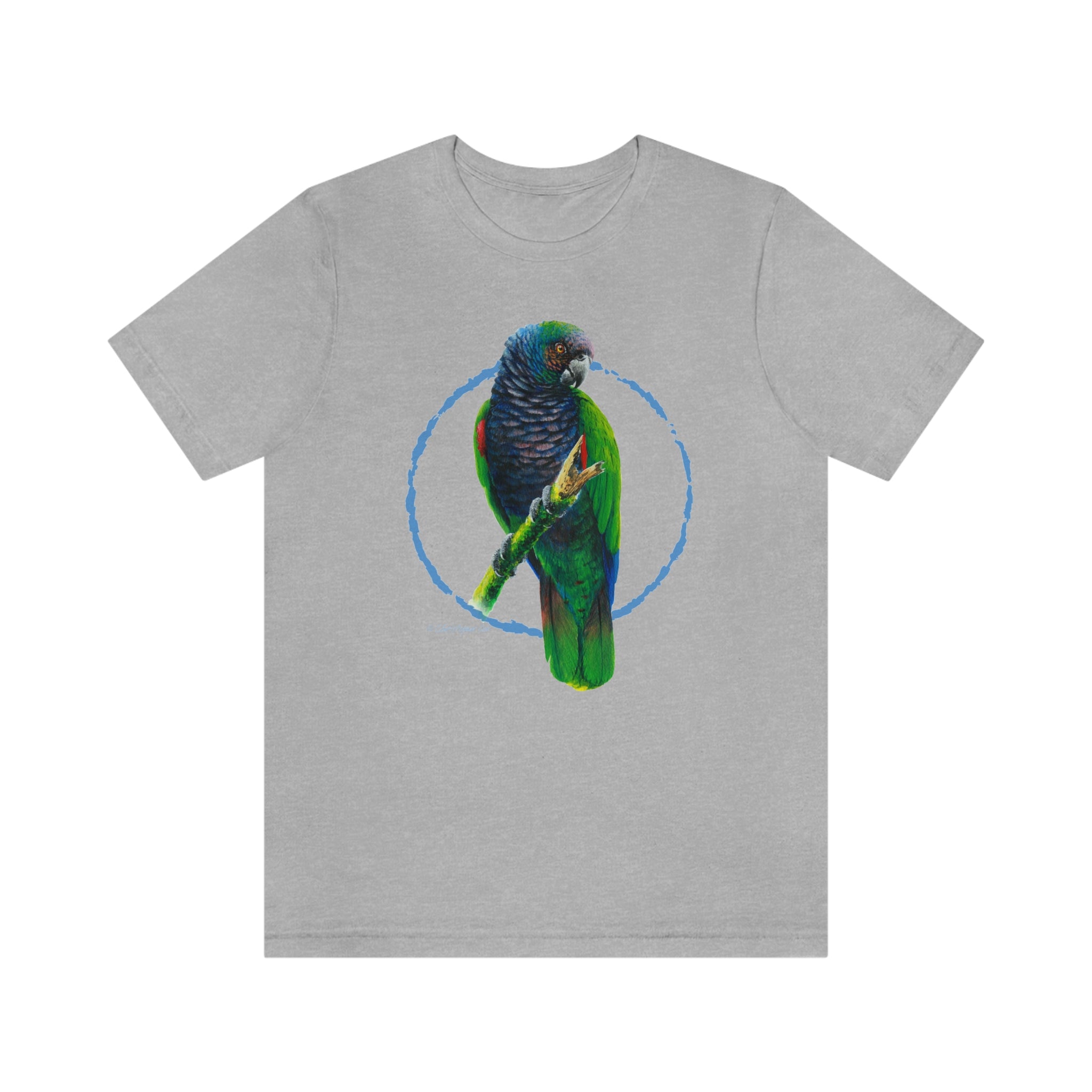 Imperial Amazon Unisex Tee, Dominica Parrot shirt, Parrot shirts, Wearable Art, Men's shirts