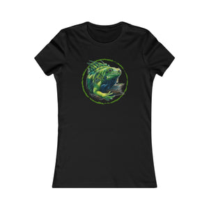 Iguana Women's Tee, St Lucia Iguana shirts, Wearable art, Women's shirts