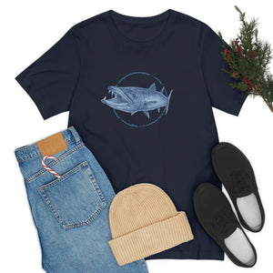Barracuda Unisex Tee, Sea life shirts, Wearable Art, Barracuda shirt, Men's shirts