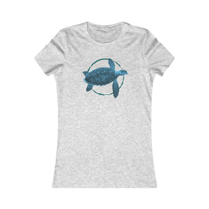 Hawksbill turtle Women's Tee, Sea Turtle shirts, Wearable art, Women's shirts