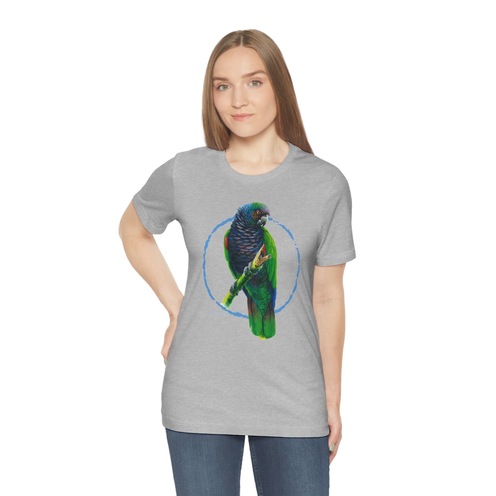 Imperial Amazon Unisex Tee, Dominica Parrot shirt, Parrot shirts, Wearable Art, Men's shirts